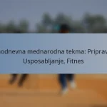 Enodnevna mednarodna tekma: Priprava, Usposabljanje, Fitnes