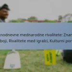 Enodnevne mednarodne rivalitete: Znani dvoboji, Rivalitete med igralci, Kulturni pomen