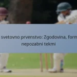 T20 svetovno prvenstvo: Zgodovina, formati, nepozabni tekmi