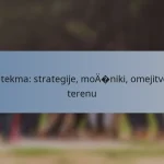 T20 tekma: strategije, močniki, omejitve na terenu