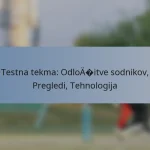 Testna tekma: Odločitve sodnikov, Pregledi, Tehnologija