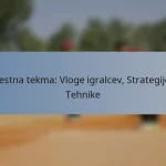 Testna tekma: Vloge igralcev, Strategije, Tehnike